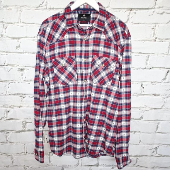 Windriver Red Plaid Western Shirt - Picture 1 of 5